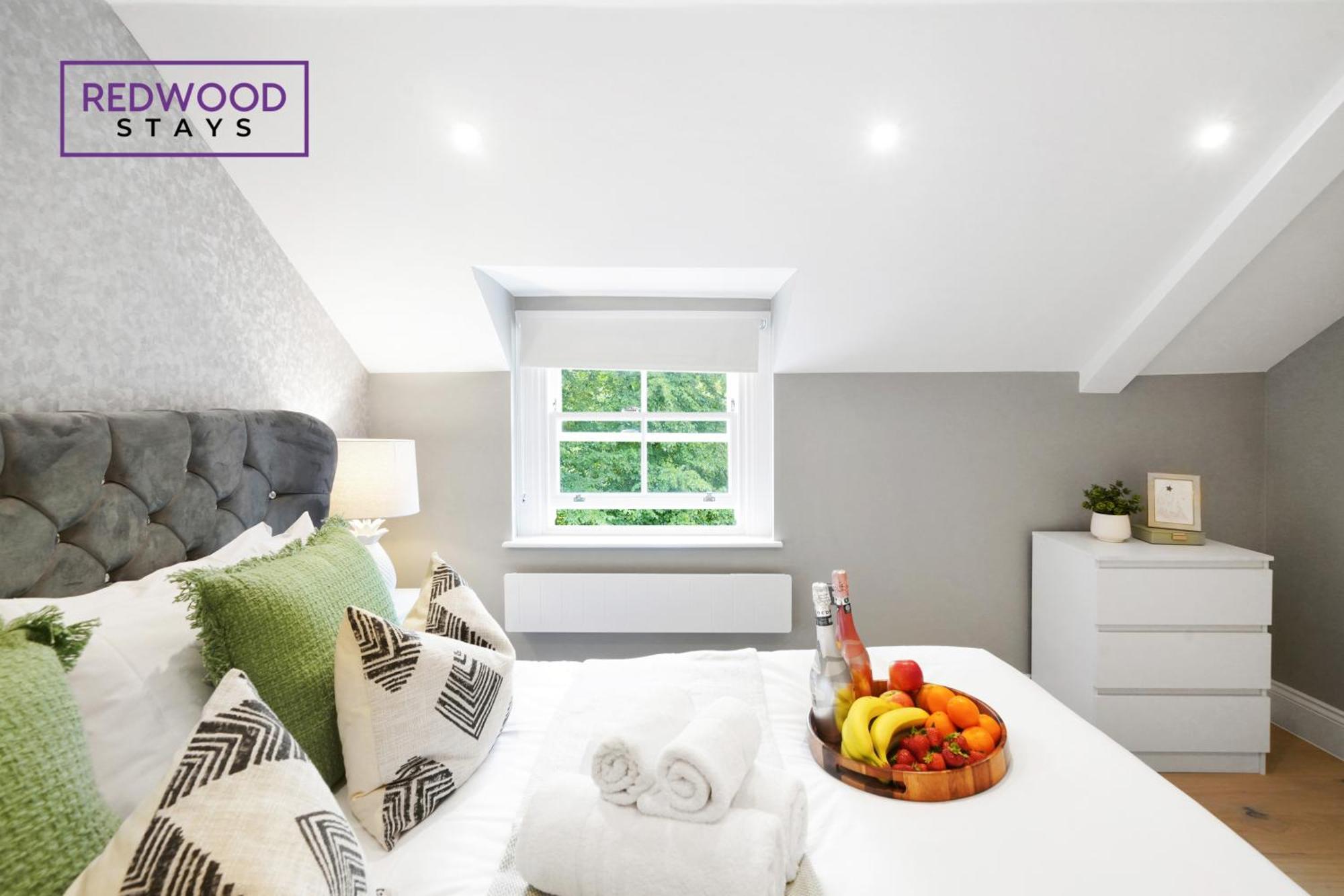 Top Quality 2 Bed 1 Bath Apartments For Contractors By Redwood Stays Reading Exterior photo